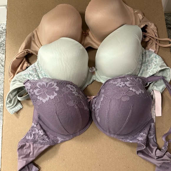 Victoria's Secret Other - Victoria Secret underwire assortment lined demi perfect coverage woman bras 34D